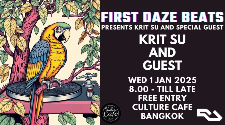 FIRST DAZE BEATS 'Celebrations to Welcome 2025'New Year's Parties Presents; FUNKPHENO By KRITSU