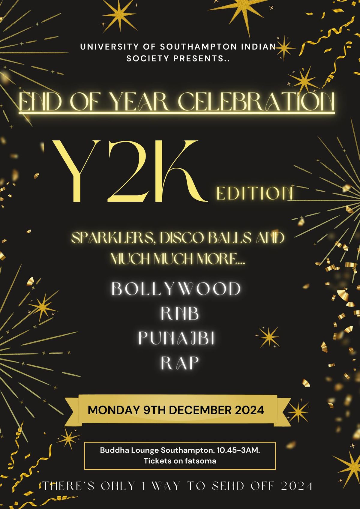 End of Year Celebration - Y2K edition!!