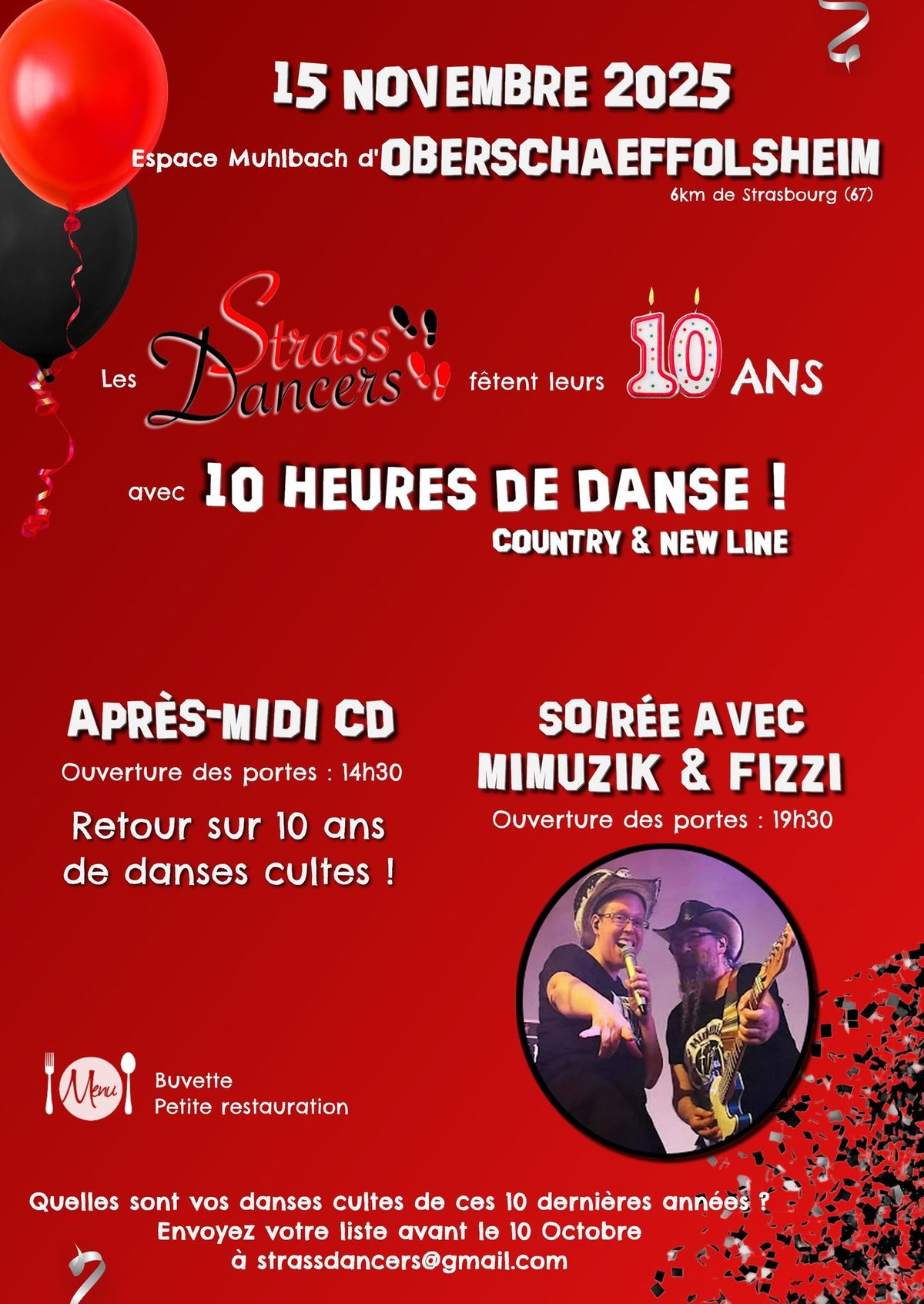 10 ans des Strass Dancers \u00e0 Oberschaeffolsheim 