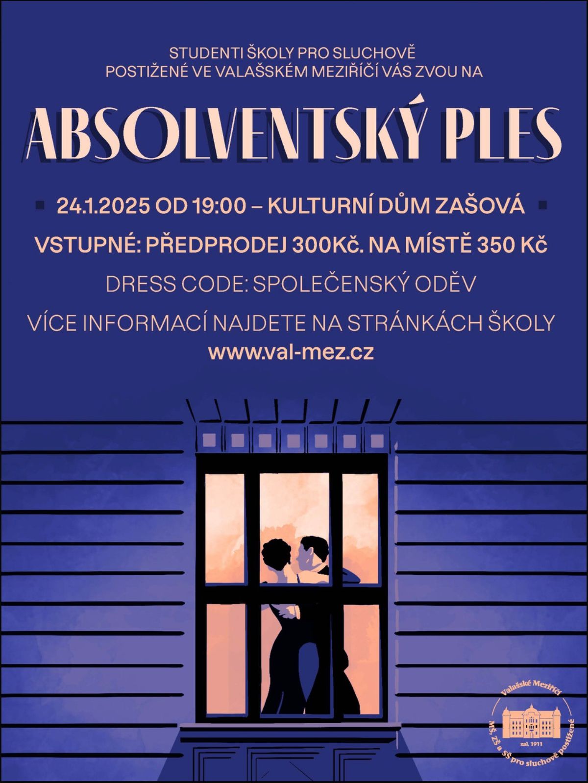 Absolventsk\u00fd ples 2025 Val-Mez 