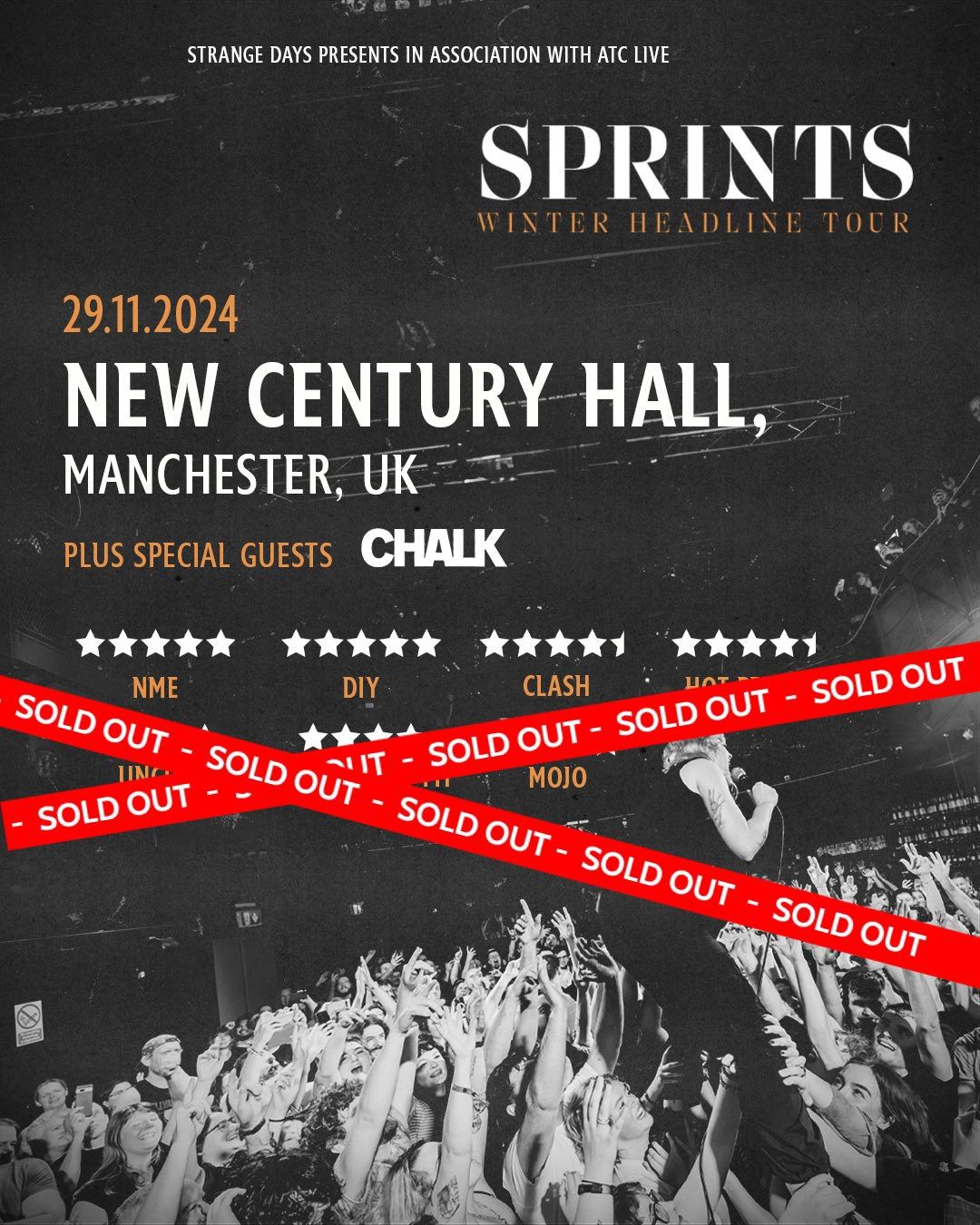 *SOLD OUT* Sprints - Live in Manchester 