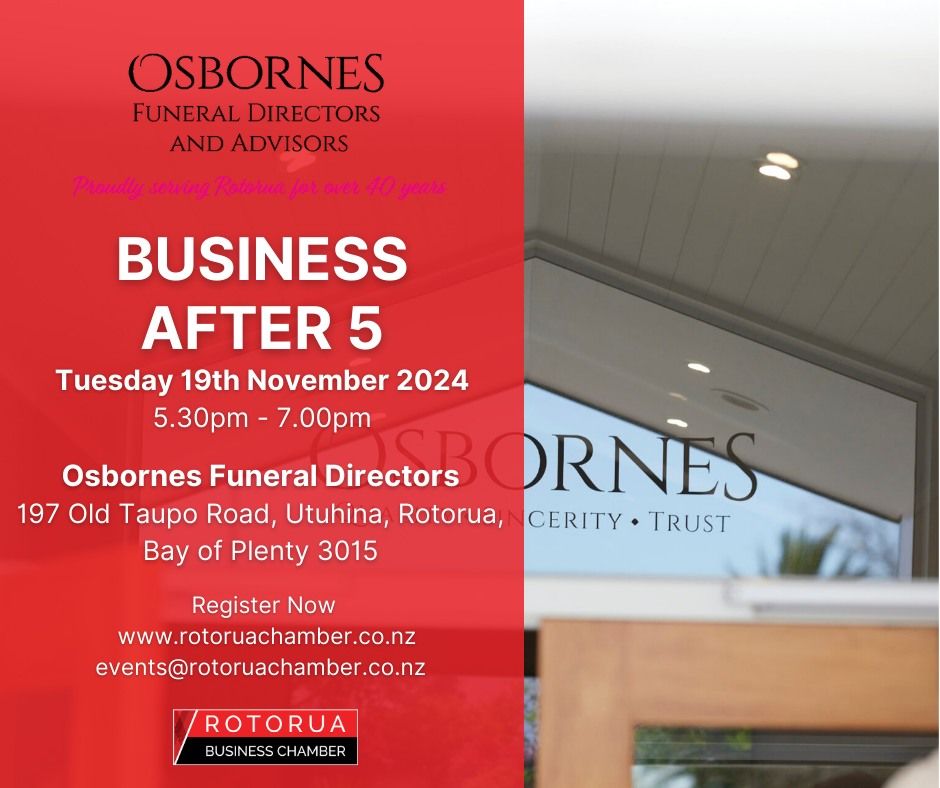 Business After 5 at Osbornes