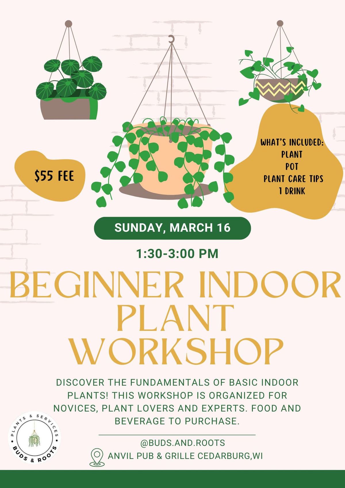 Indoor Plant Workshop