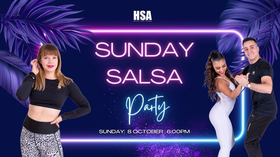 HSA Sunday Salsa Practice Party \/ 8.10. \/ @18:00