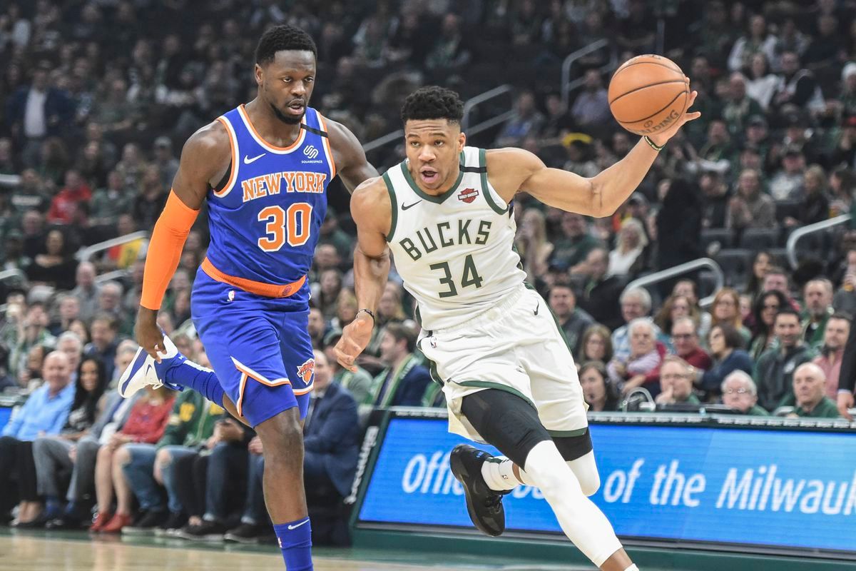 Milwaukee Bucks at New York Knicks at Madison Square Garden