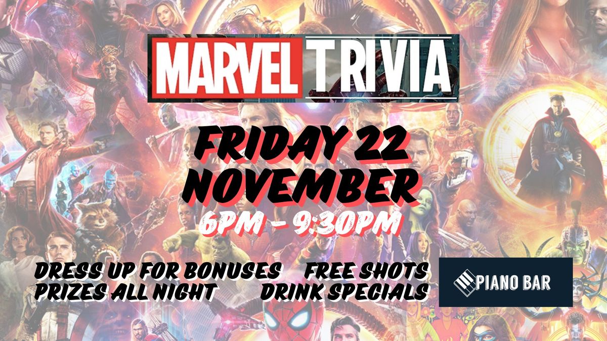 Marvel Trivia Night!