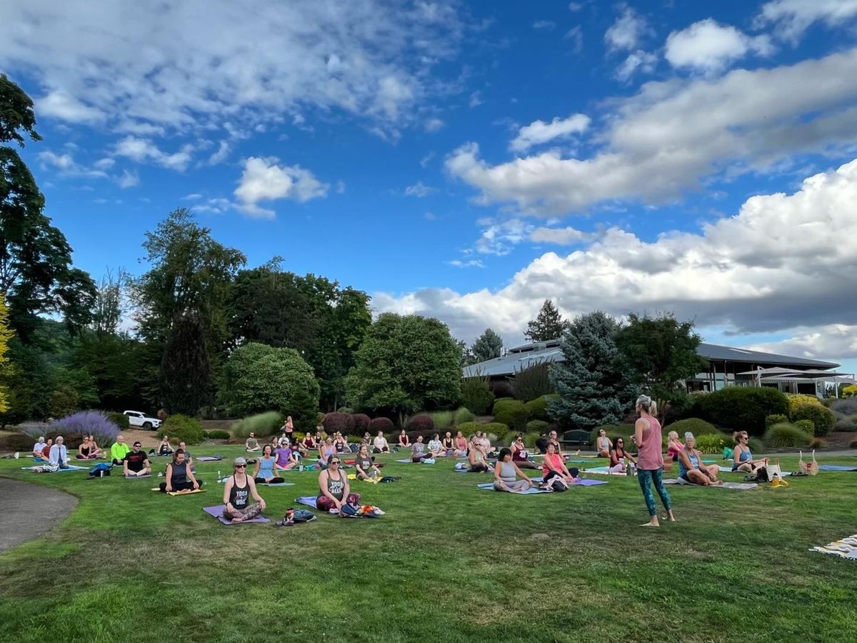 Yoga + Wine Salem | Chemeketa Cellars 