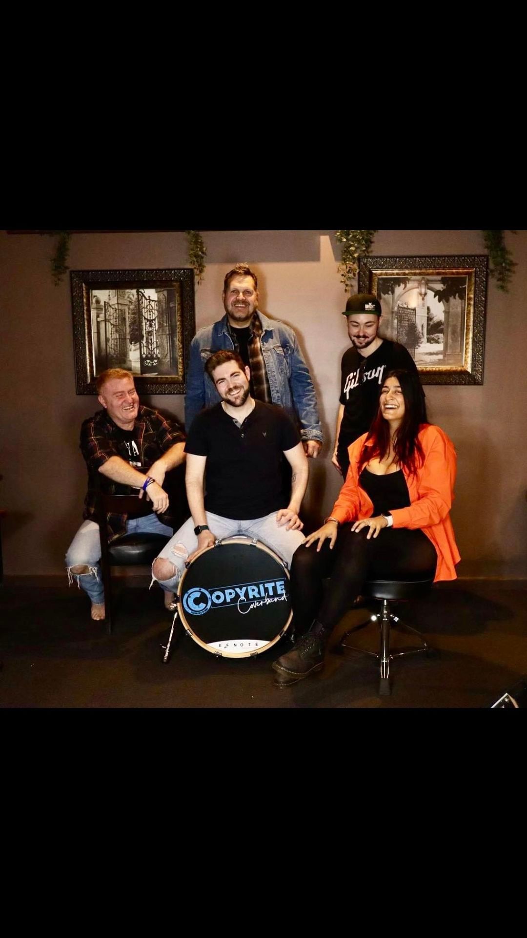 Copyright Coverband performing a great variety of hits from The 80\u2019s 90\u2019s to now