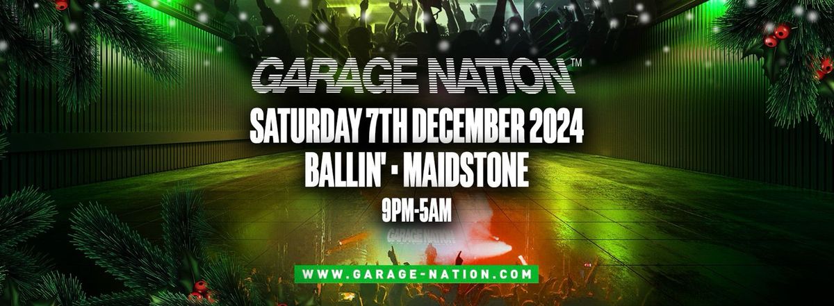 Garage Nation The Christmas Party Maidstone