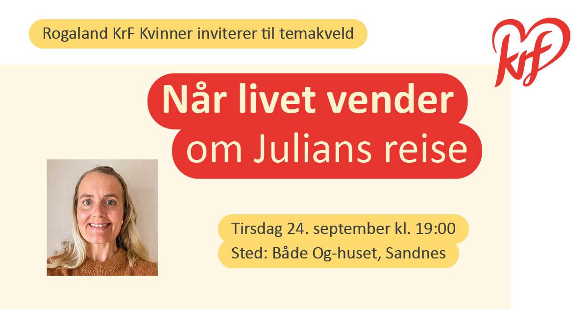 N\u00e5r livet vender \u2013 om Julians reise