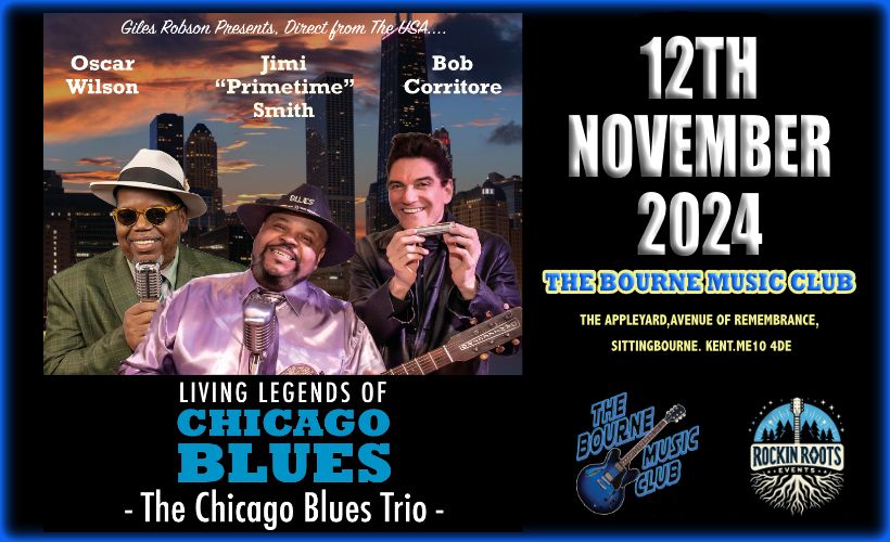 THE LIVING LEGENDS OF CHICAGO BLUES - THE  CHICAGO BLUES TRIO