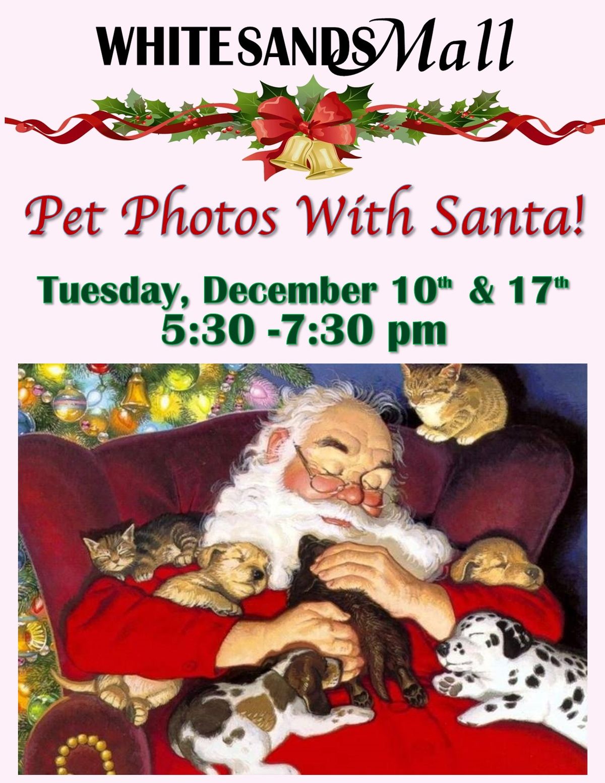 Photos with Santa (Pet Night)