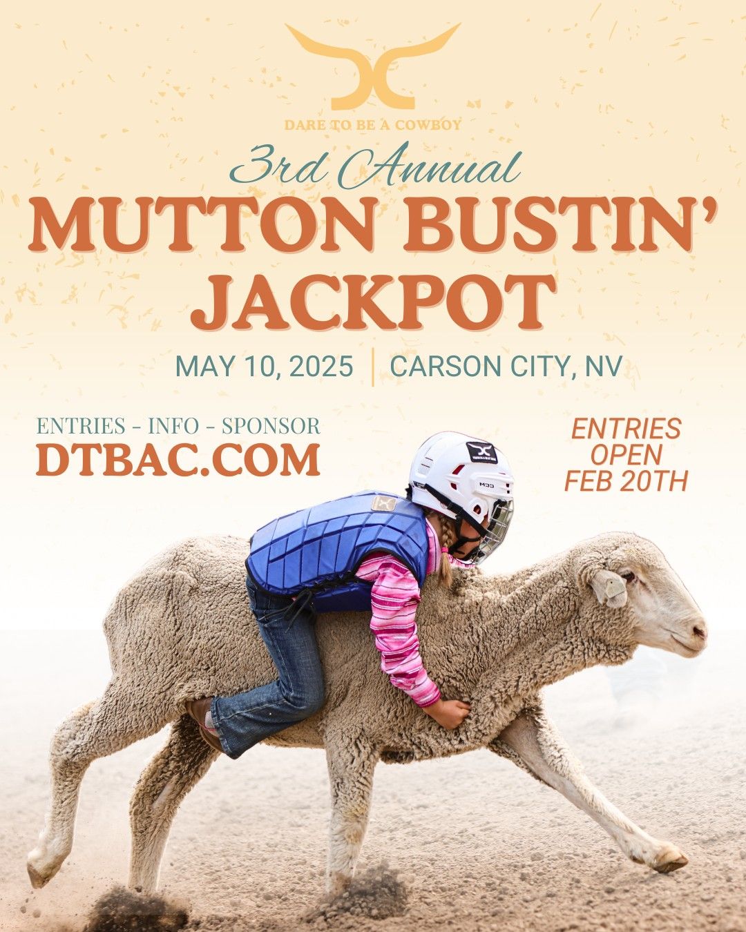 DTBAC's 3rd Annual Mutton Bustin\u2019 Jackpot