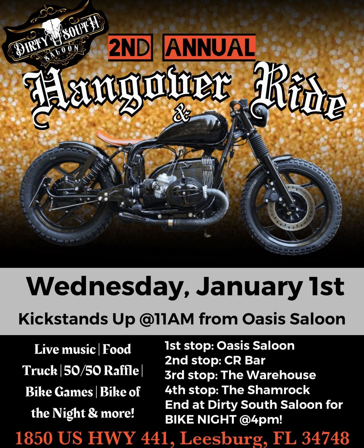 2nd Annual Hangover Ride!