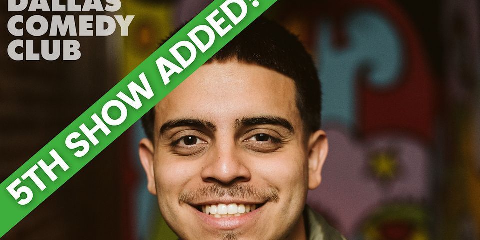 Dallas Comedy Club Presents: RALPH BARBOSA | 5TH SHOW ADDED! | NYE ...