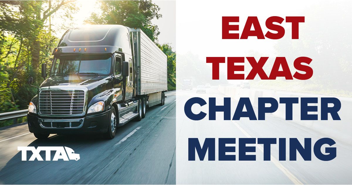 East Texas Chapter Meeting 