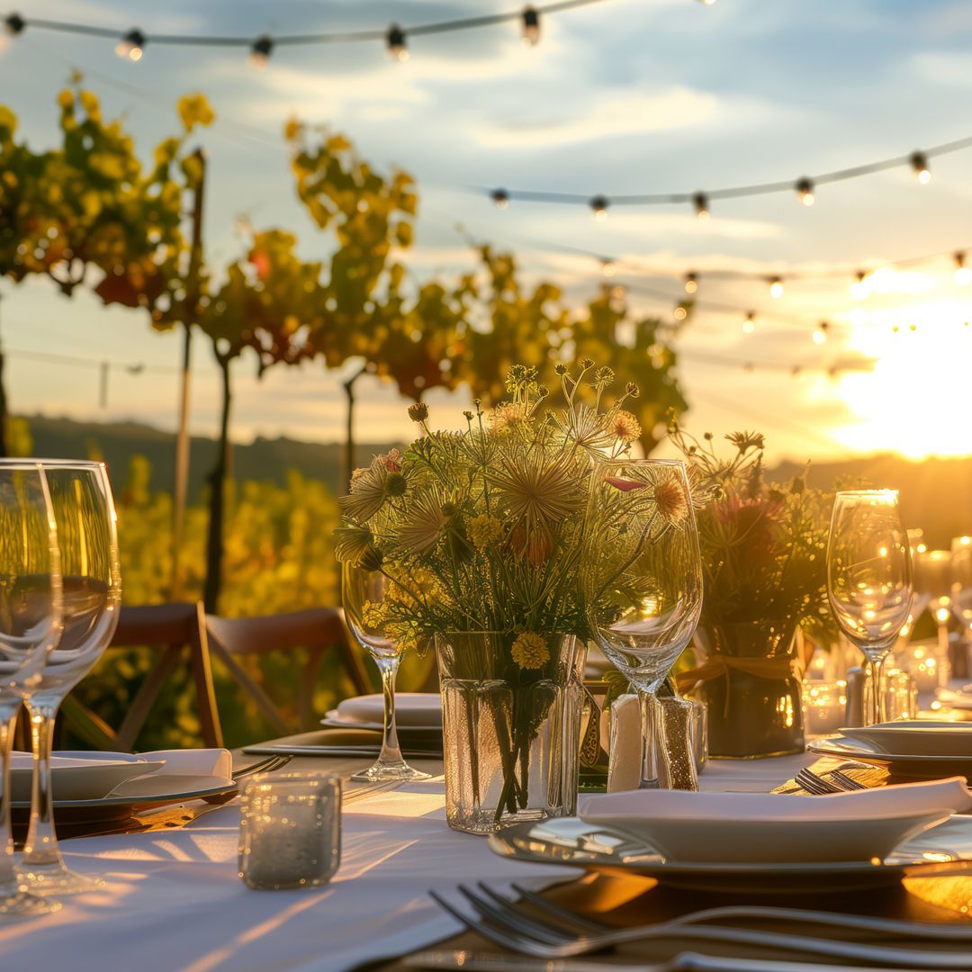 Wine Down On Vine: dinner among Beresford's vineyard.