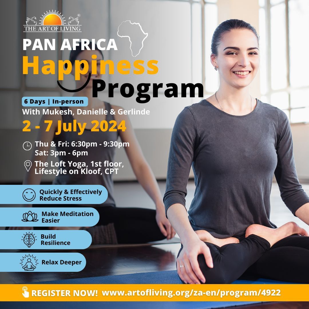 July Happiness Program in Cape Town