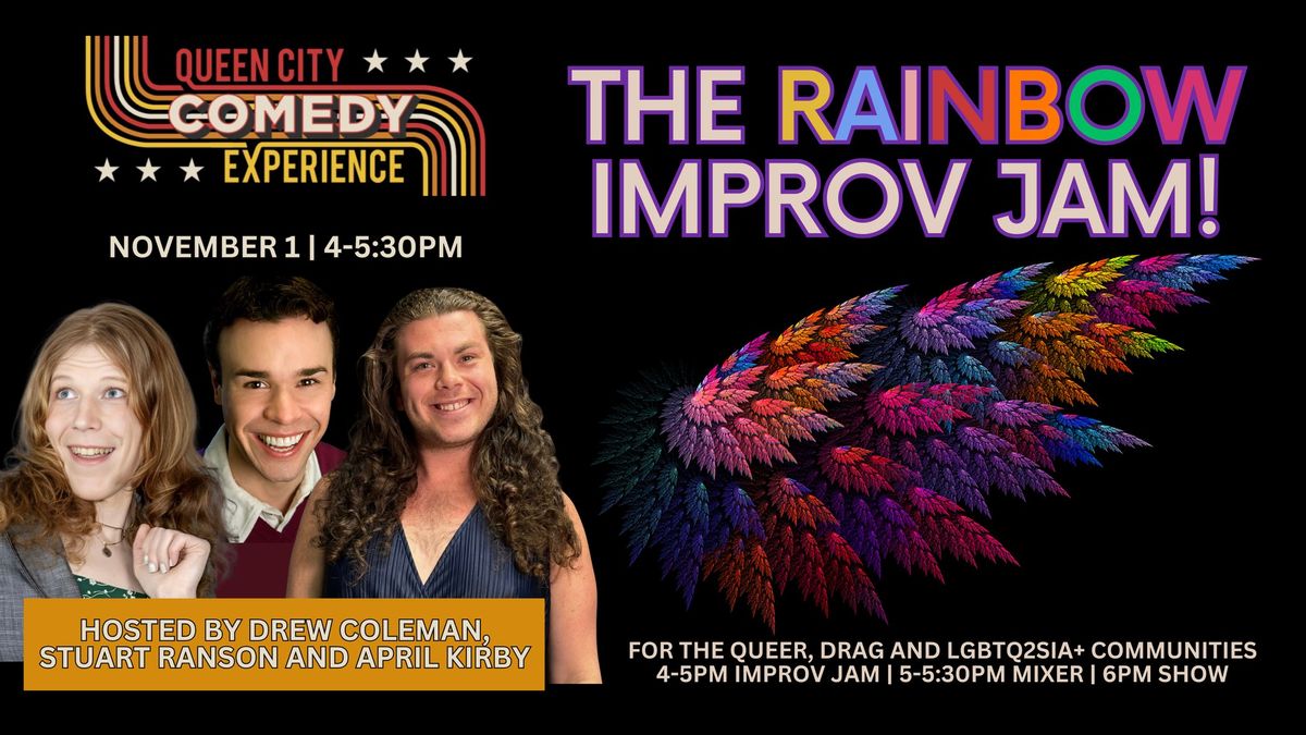 Rainbow Improv Jam for LGBTQIA+ Communities - A QCCE24 Experience