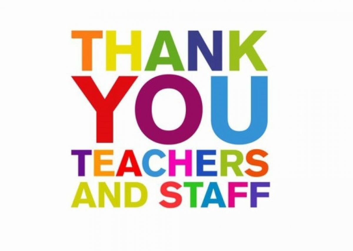 Staff and Teacher Appreciation Week