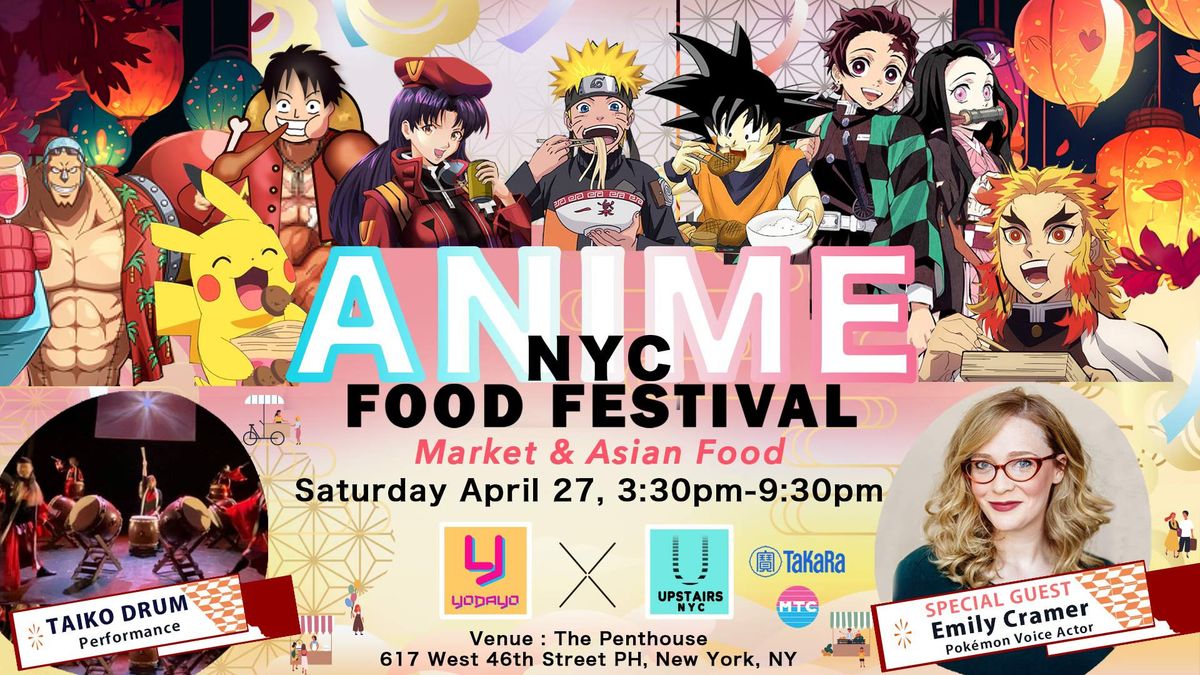 Anime Food Festival Yodayo AI X Upstairs NYC