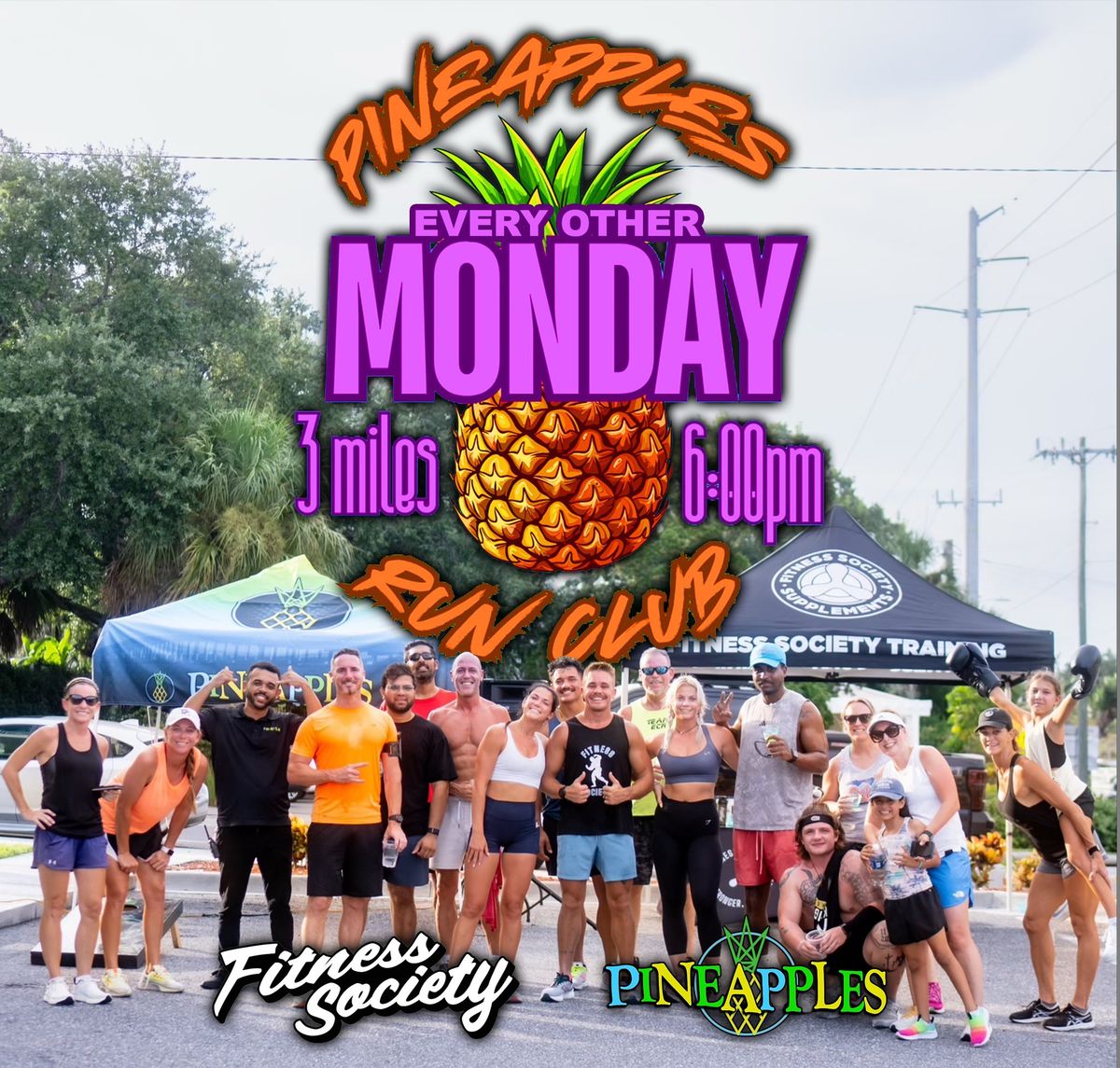 Pineapples Run Club - Monday Evening - EG Causeway