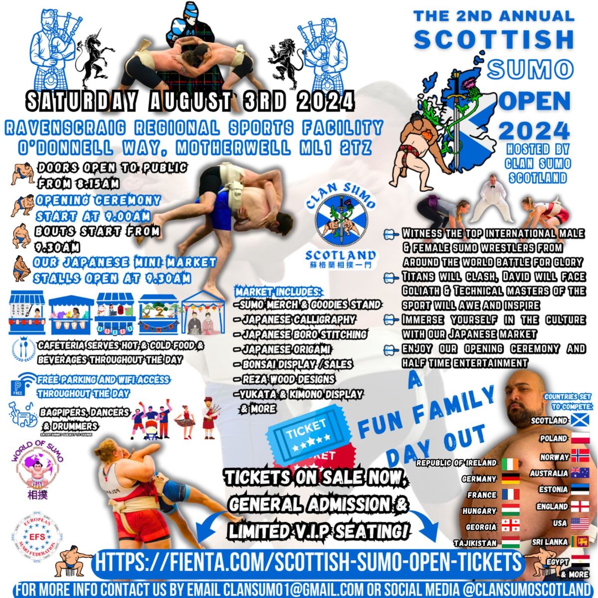 2nd Annual SCOTTISH SUMO OPEN 2024