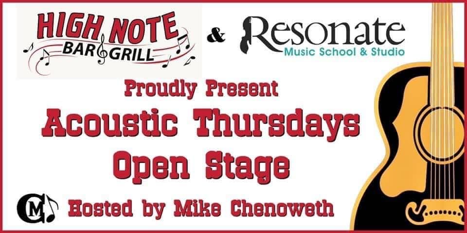 Acoustic Thursdays Open Stage 