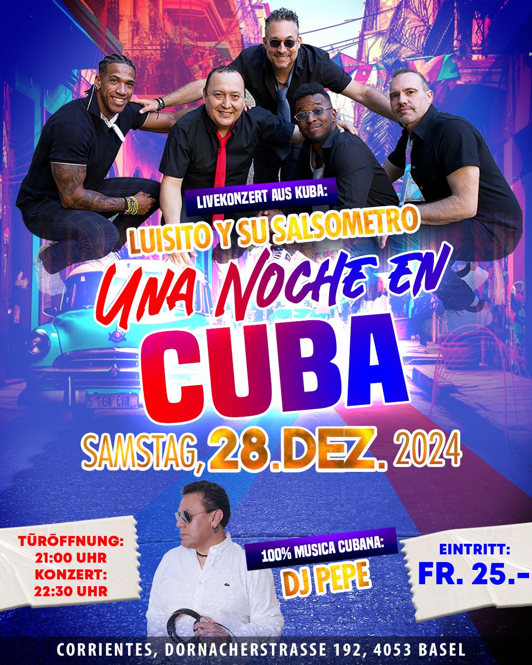 Una NOCHE en CUBA - Vorsilvester Party