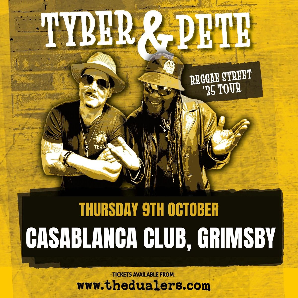 Tyber & Pete from The Dualers live in Grimsby