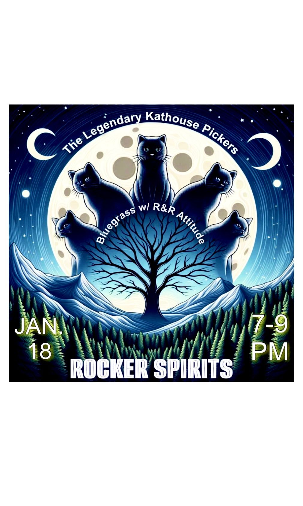 Rocker Spirits - The Legendary Kathouse Pickers