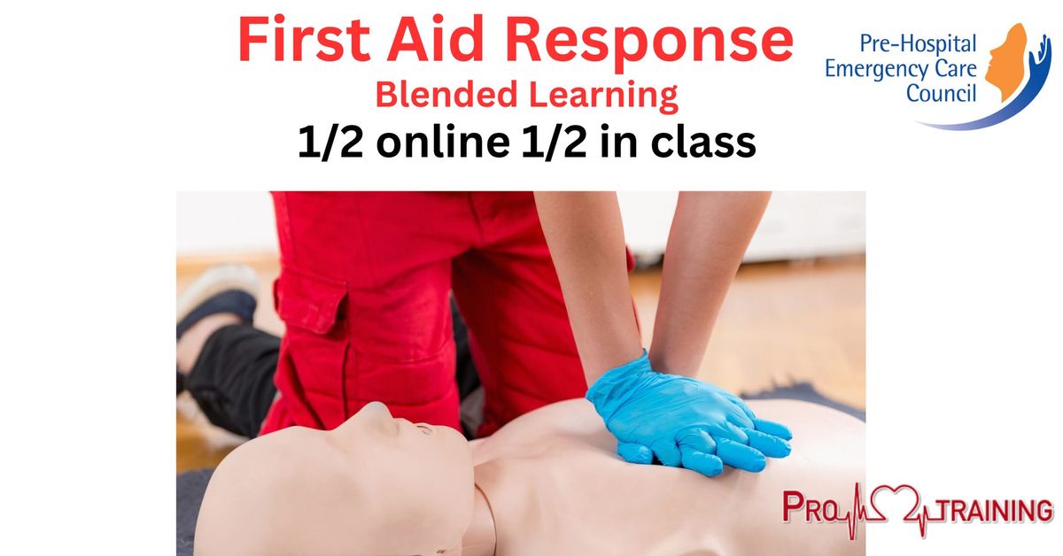 First Aid Response Recertification Blended Learning certified by PHECC Athlone