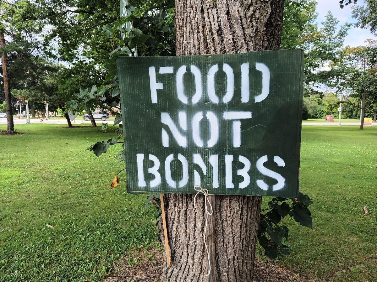 Food Not Bombs Free Food & Free Store Event 