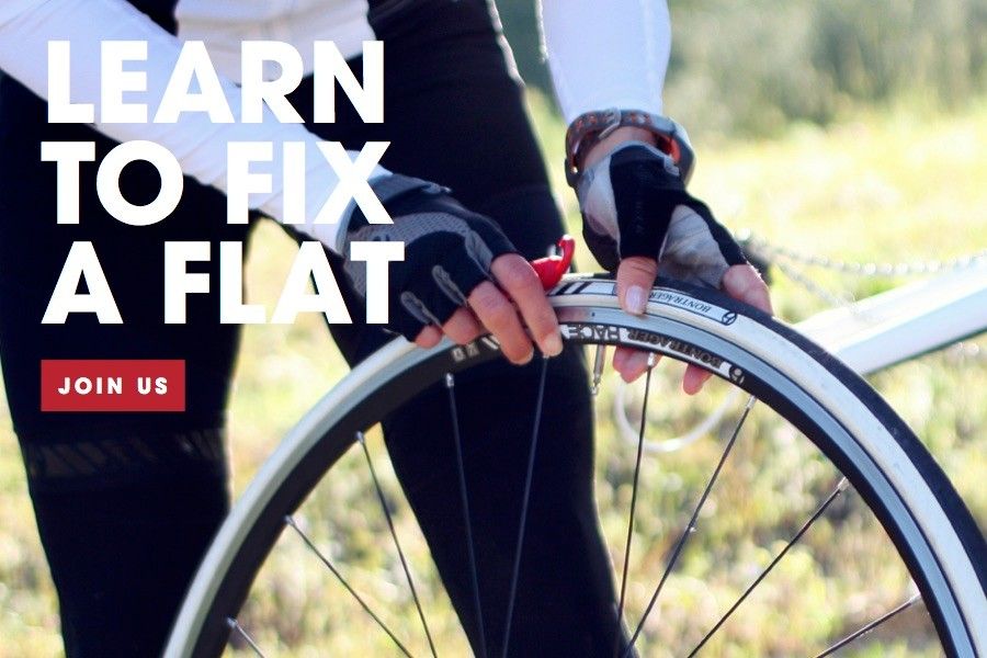 Learn to Fix a Flat" workshop! \ud83c\udd93\ud83d\udeb2