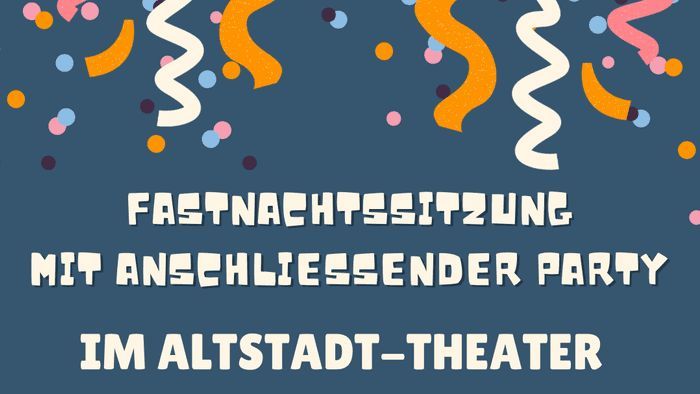 Fastnachtssitzung im Altstadt-Theater