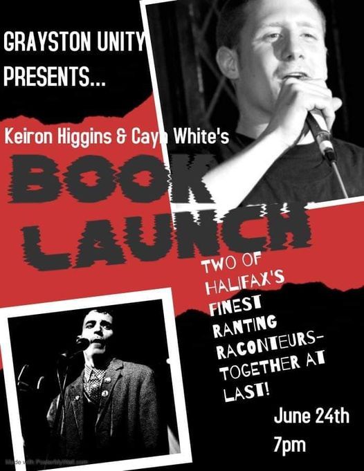 Keiron Higgins & Cayn Bevan Book Launch