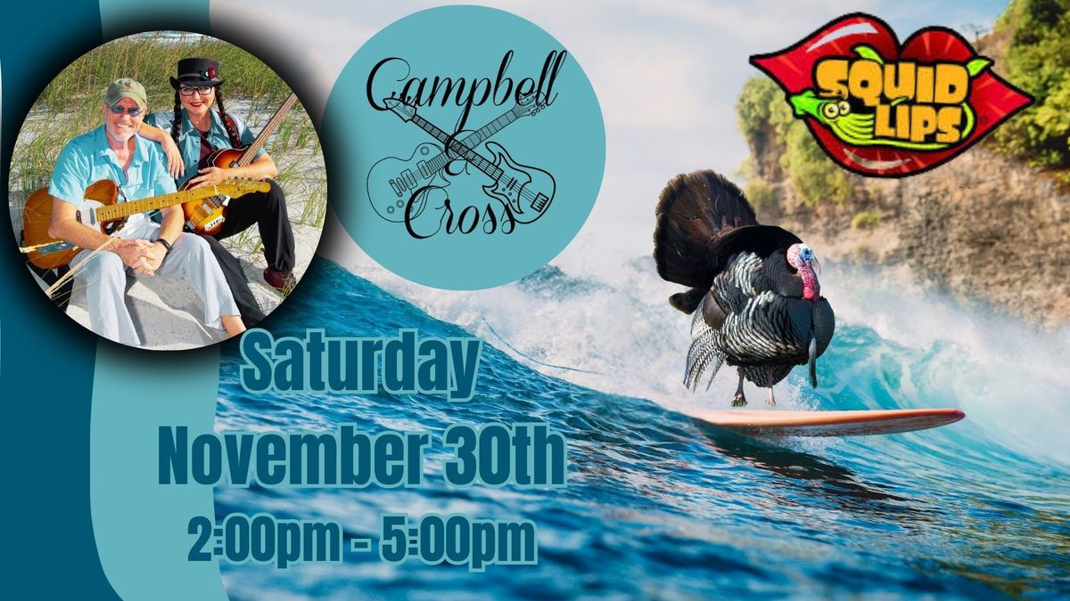 Escape to Squid Lips Cocoa Beach with Campbell & Cross!