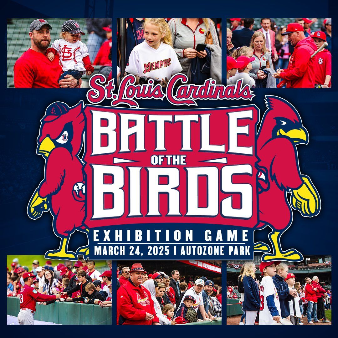 Battle of the Birds - Memphis Redbirds vs St. Louis Cardinals at Autozone Park