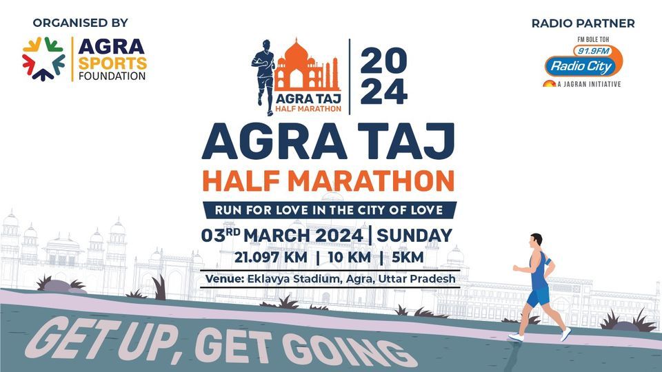 Agra Taj Half Marathon 2024