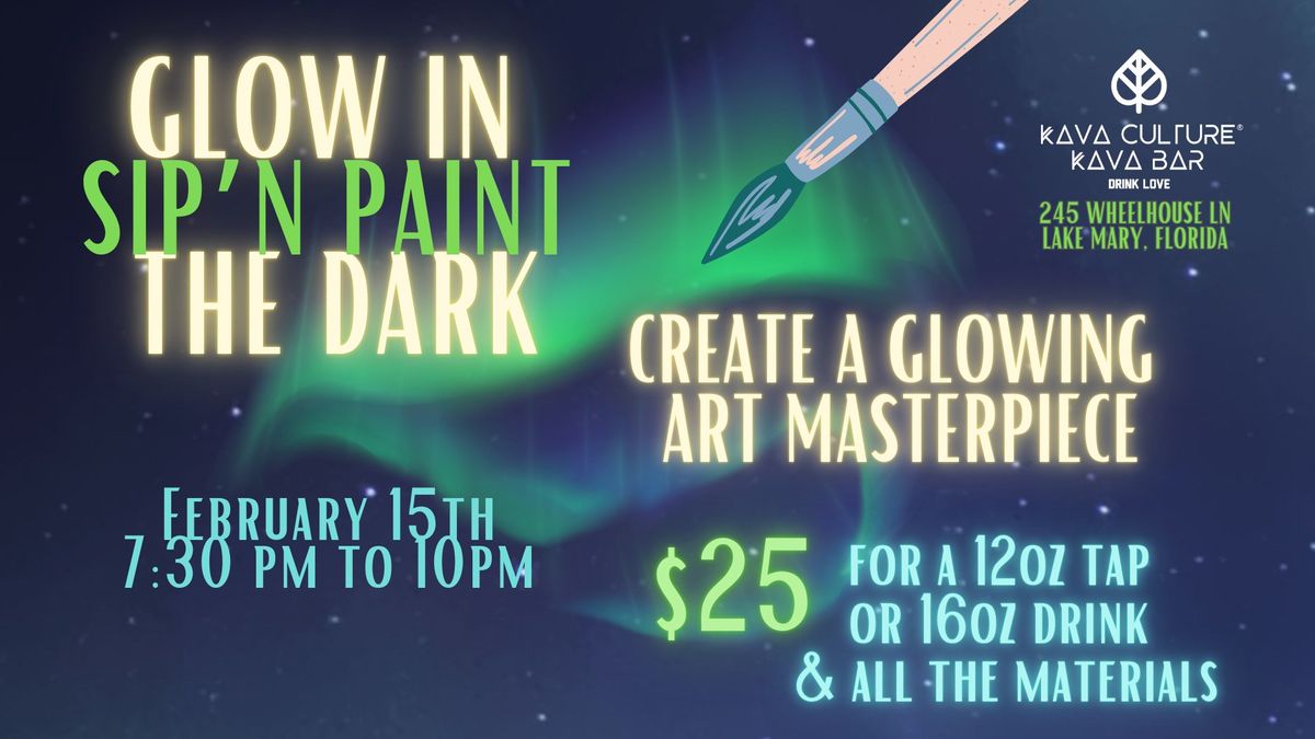 GLOW Sip & Paint