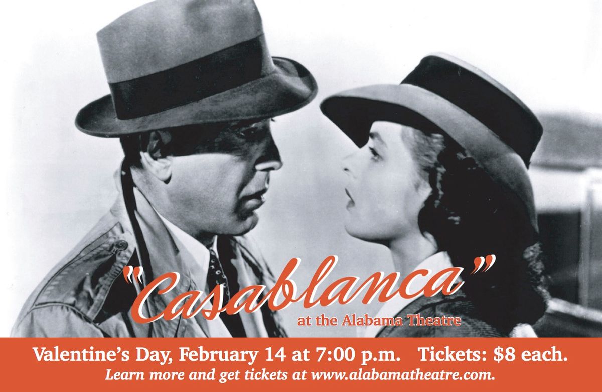 Casablanca at Alabama Theatre Birmingham