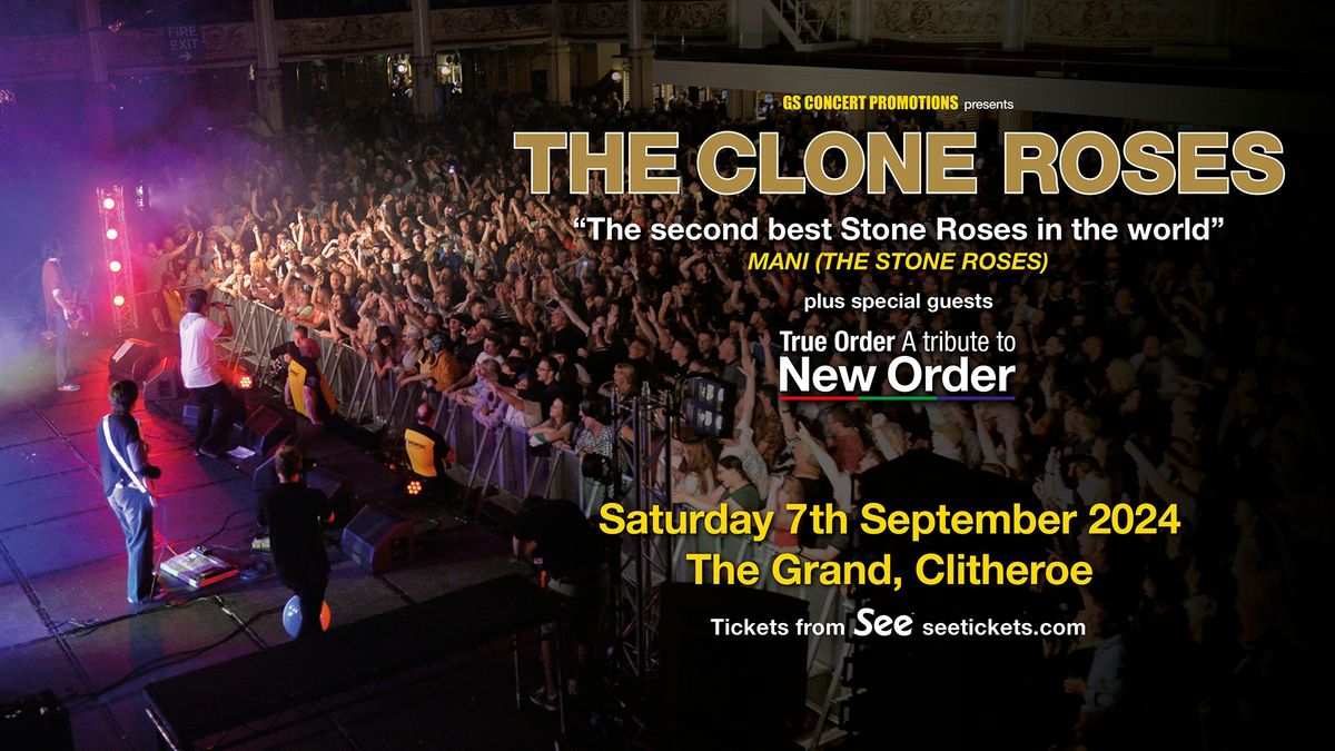 THE CLONE ROSES \/\/ TRUE ORDER (NEW ORDER TRIB) @ THE GRAND CLITHEROE