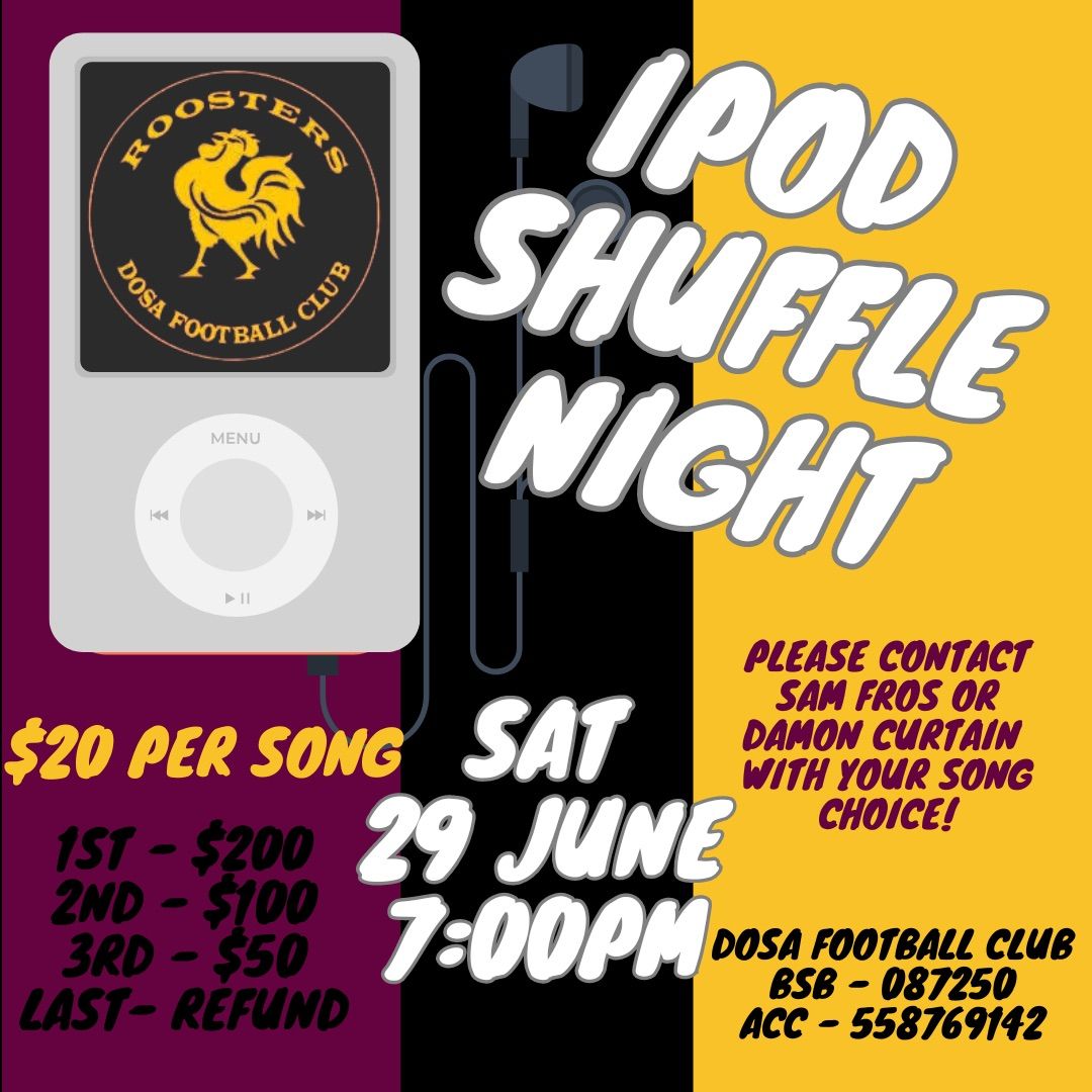 DOSA FC iPod Shuffle Night