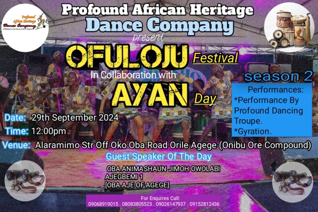 OFULOJU FESTIVAL AND AYAN AGALU DAY