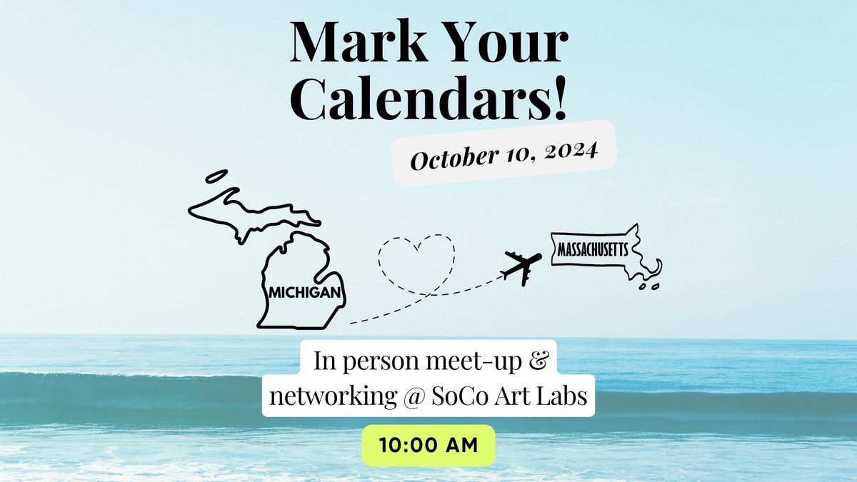 From The Great Lakes to the Bay State: In-Person Meet-up & Networking with Julie Trombley