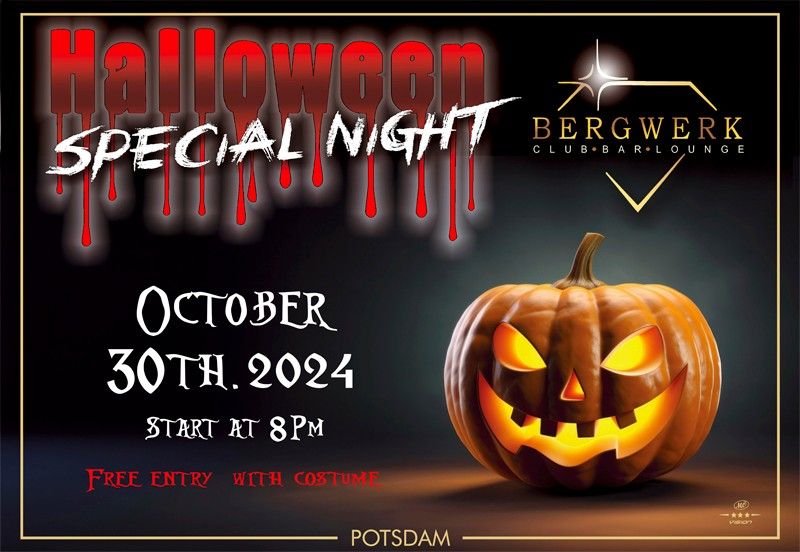 Halloween Special Party - Thriller Night mit DJ Lars Abraham im Club Bergwerk Potsdam