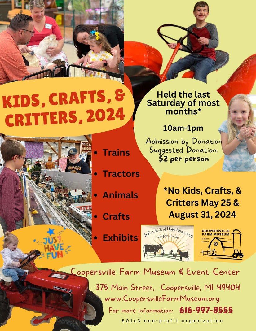 Kids, Crafts, and Critters