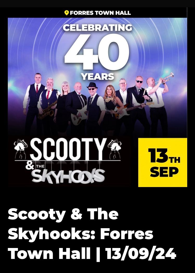 Scooty & the Skyhooks - Forres Town Hall
