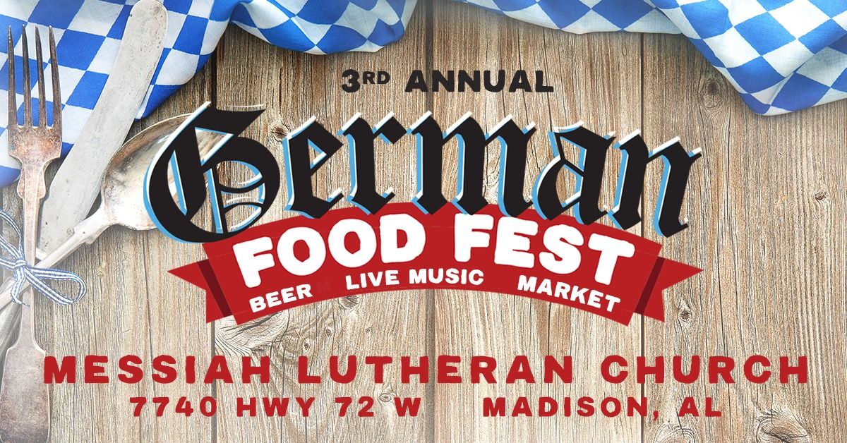 3rd Annual German Food Fest 