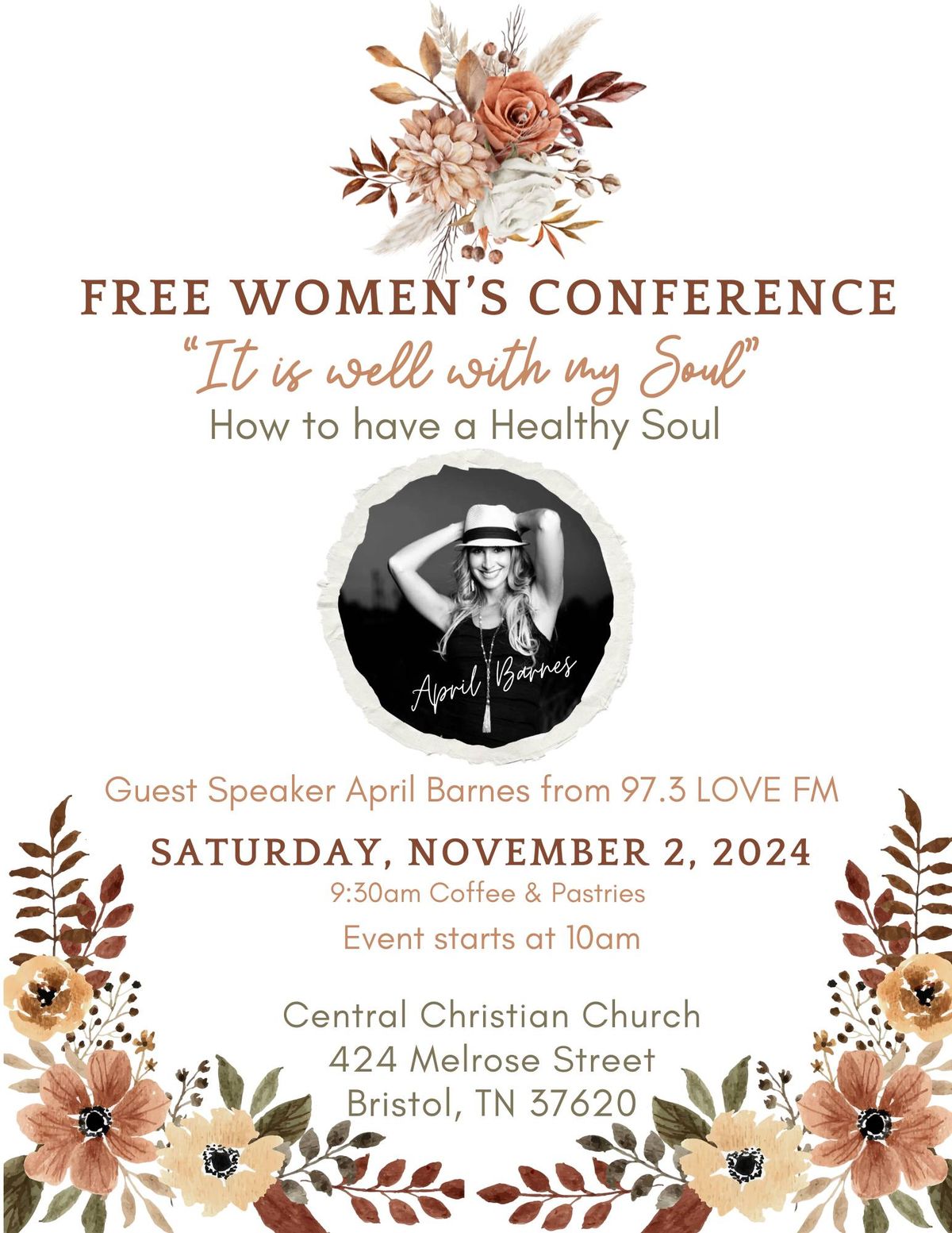 FREE Women's Conference with April Barnes